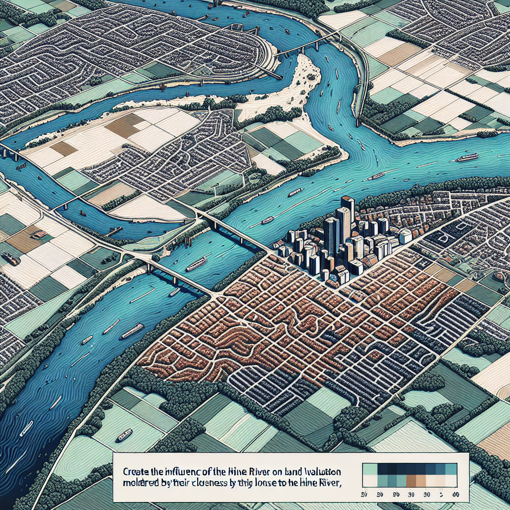 Einfluss des Rheins auf Bodenrichtwert in Duisburg Alt Walsum